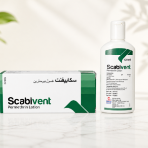 Scabivent Permethrin Lotion 5% w/v 100ml – Effective Scabies Treatment & Anti-Mite Skin Care