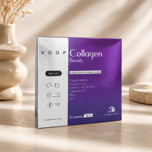 VOOP Collagen Beauty Supplement – Collagen Peptides, Hyaluronic Acid & Biotin | 30 Sachets